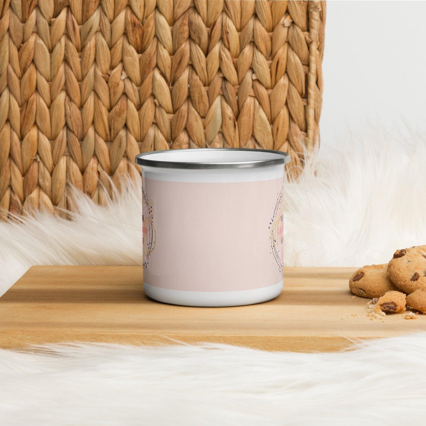 Meilleure Grand-Maman enamel mug