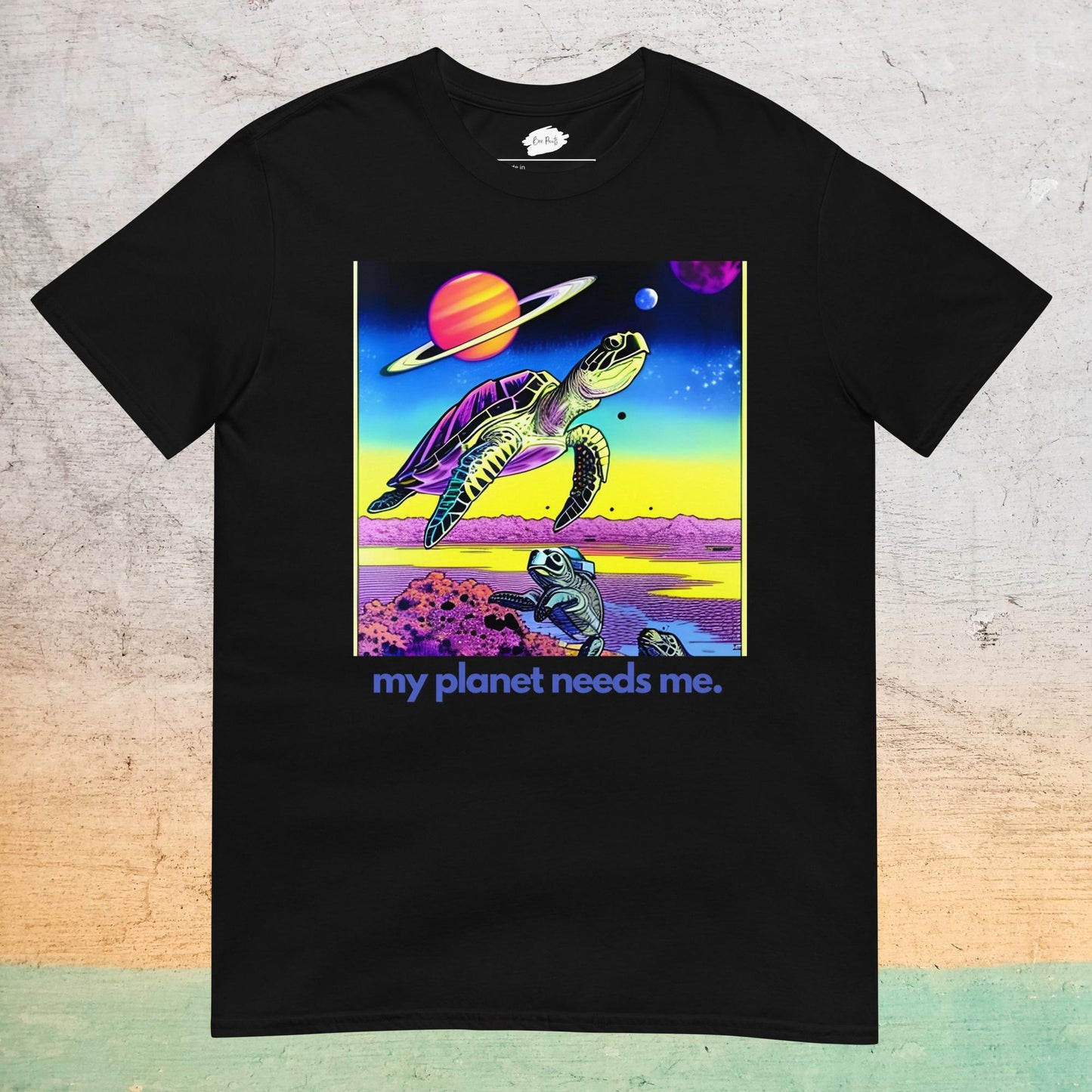 Essential Crew T-Shirt - My Planet Needs Me