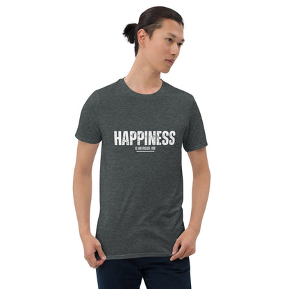 Essential Crew T-Shirt - Happiness is an inside job