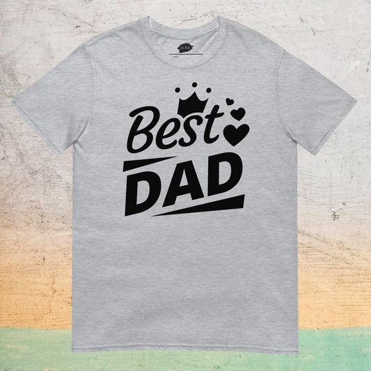Essential Crew T-Shirt - Best Dad |  | Bee Prints