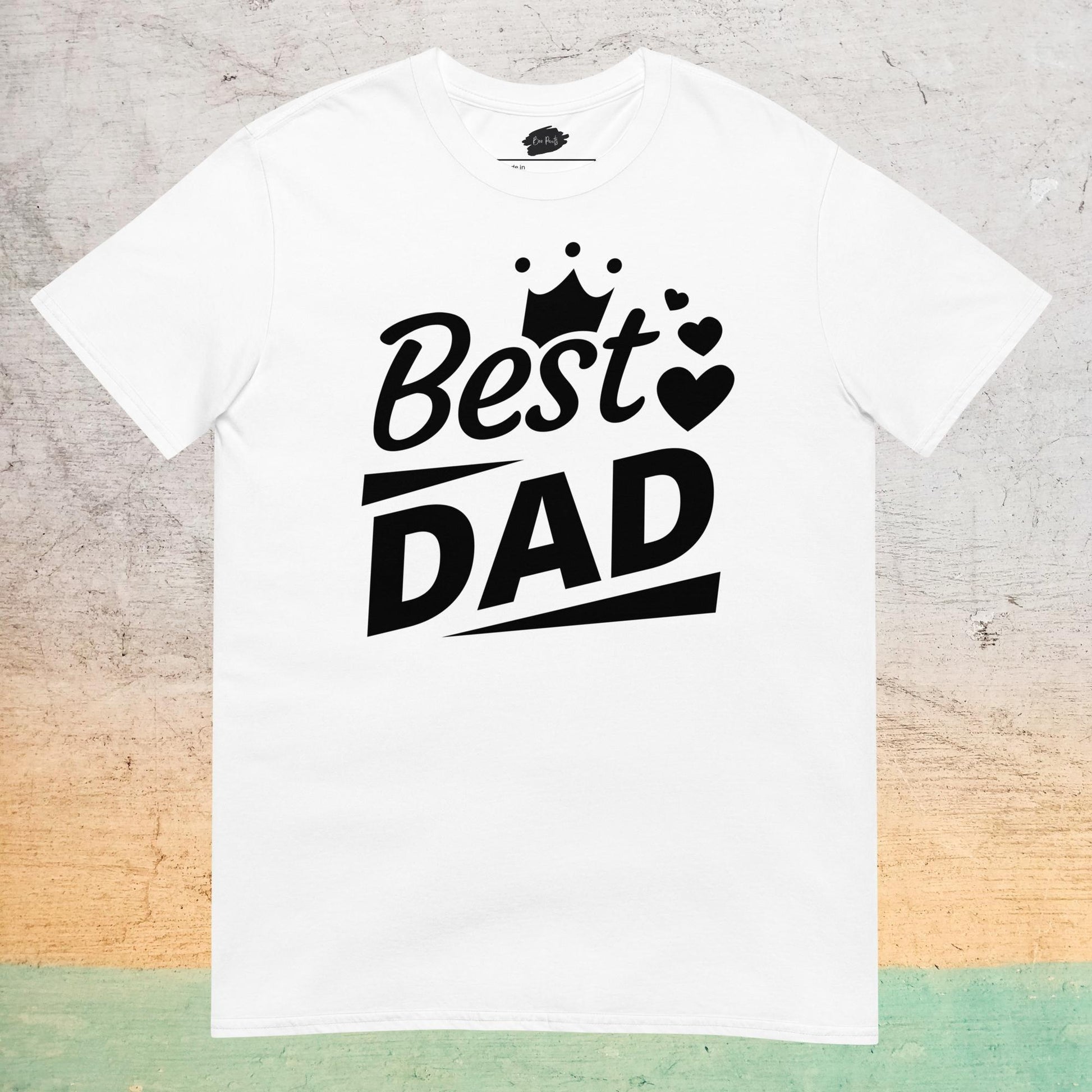 Essential Crew T-Shirt - Best Dad |  | Bee Prints