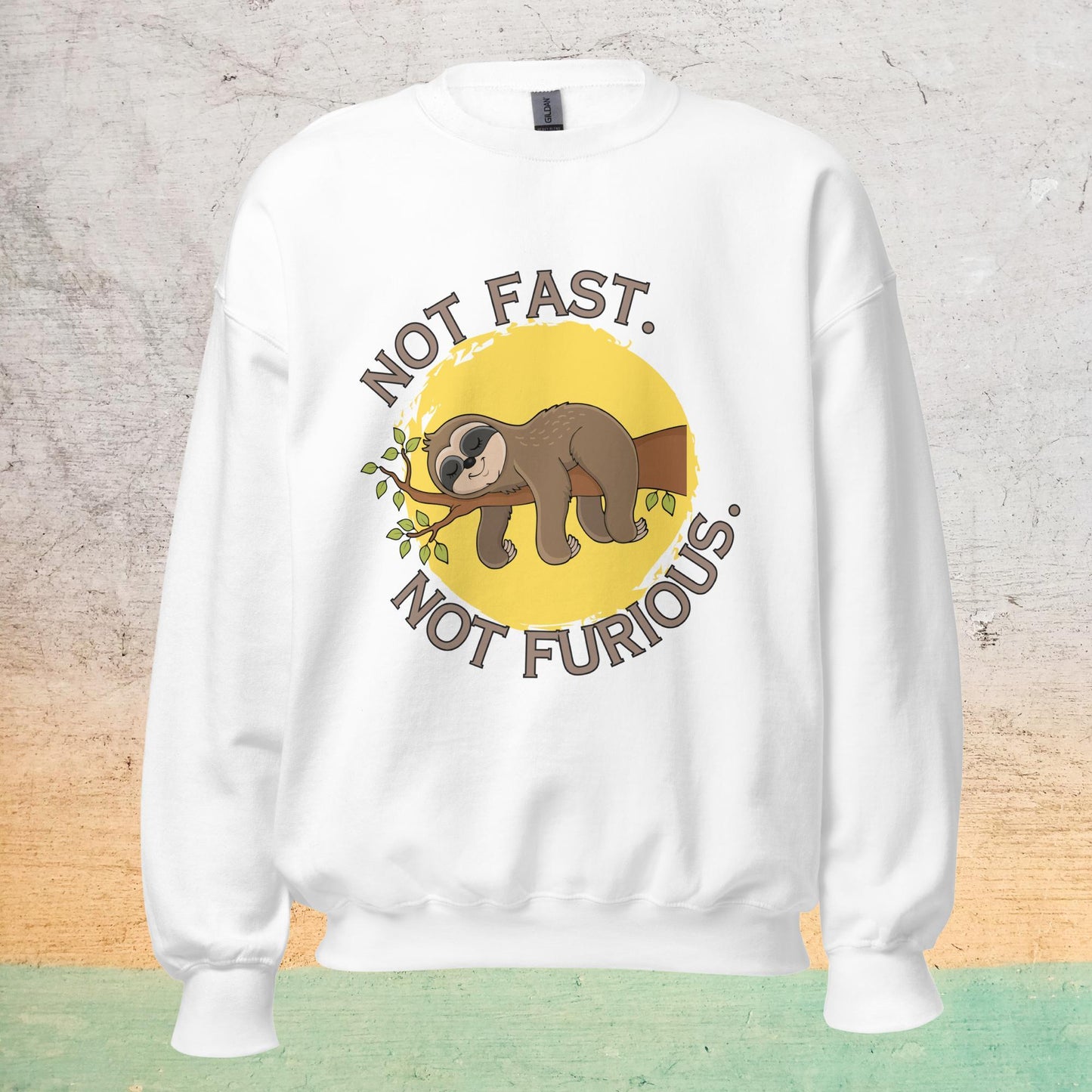 Essential Crew Sweatshirt - Not Fast Not Furious