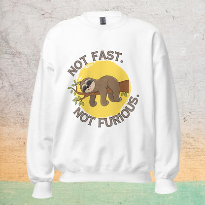 Essential Crew Sweatshirt - Not Fast Not Furious