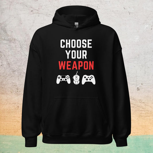 Essential Crew Hoodie - Choose Your Weapon
