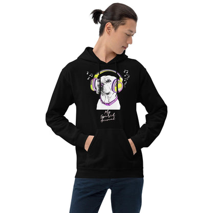 Essential Crew Hoodie - Dog Spirit Animal