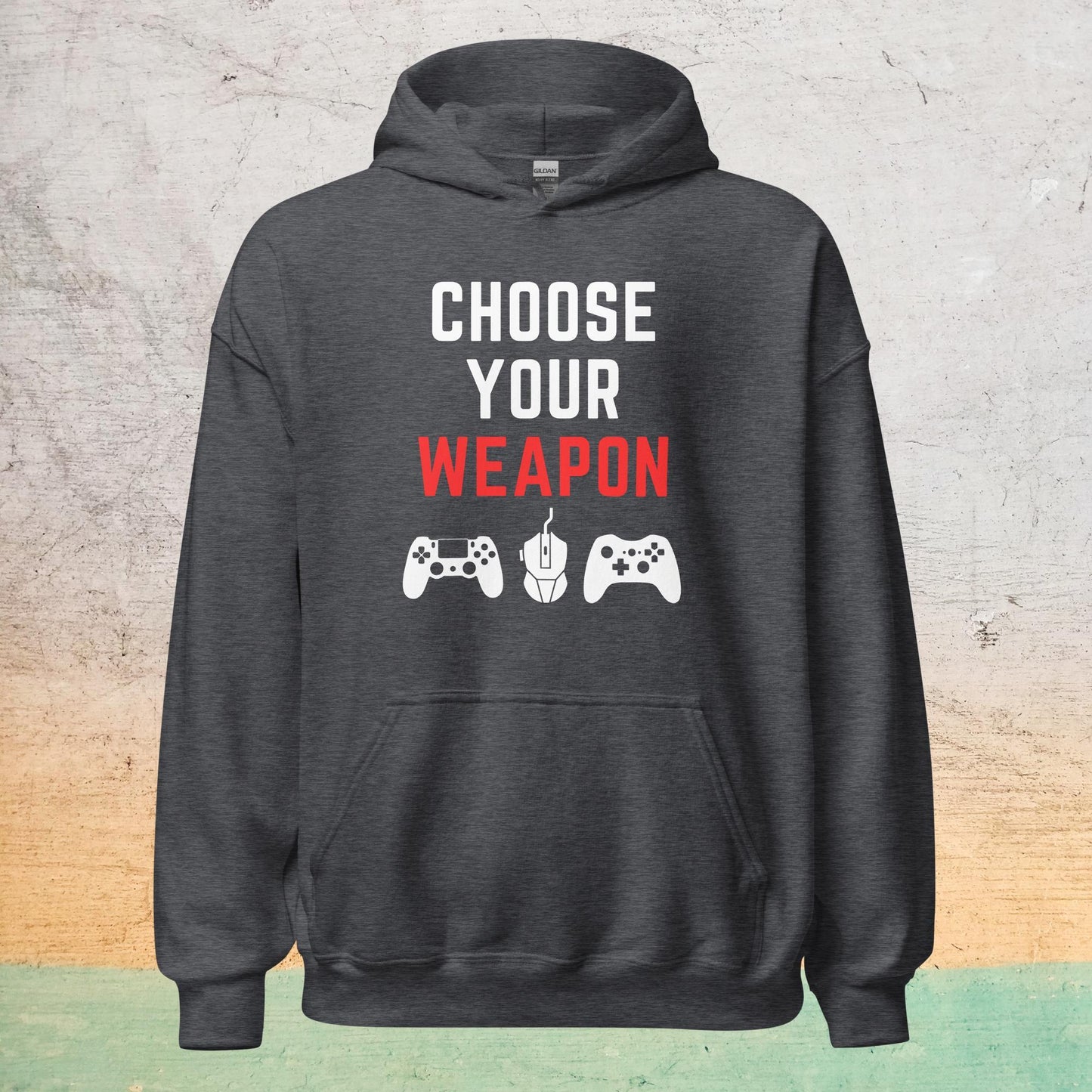 Essential Crew Hoodie - Choose Your Weapon