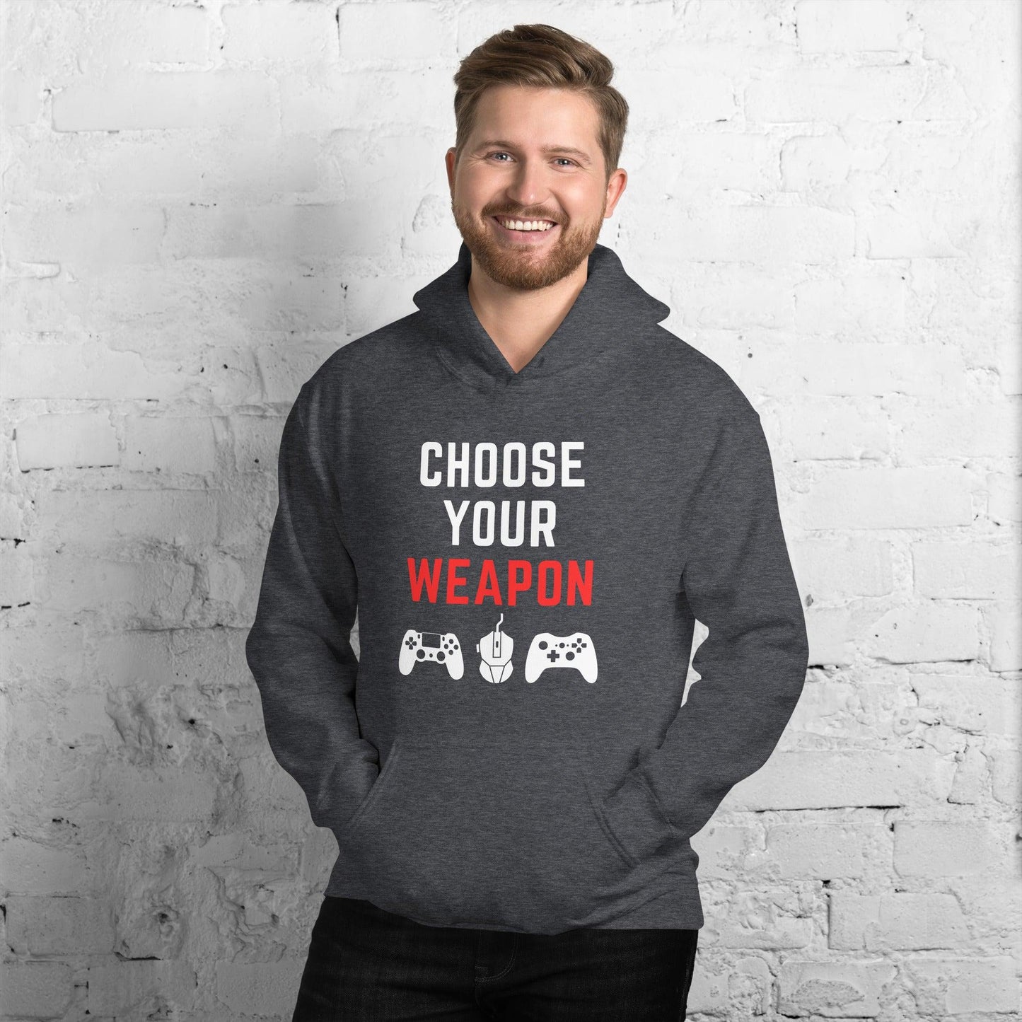 Essential Crew Hoodie - Choose Your Weapon