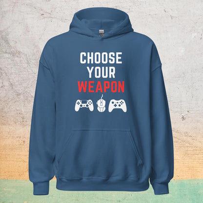 Essential Crew Hoodie - Choose Your Weapon