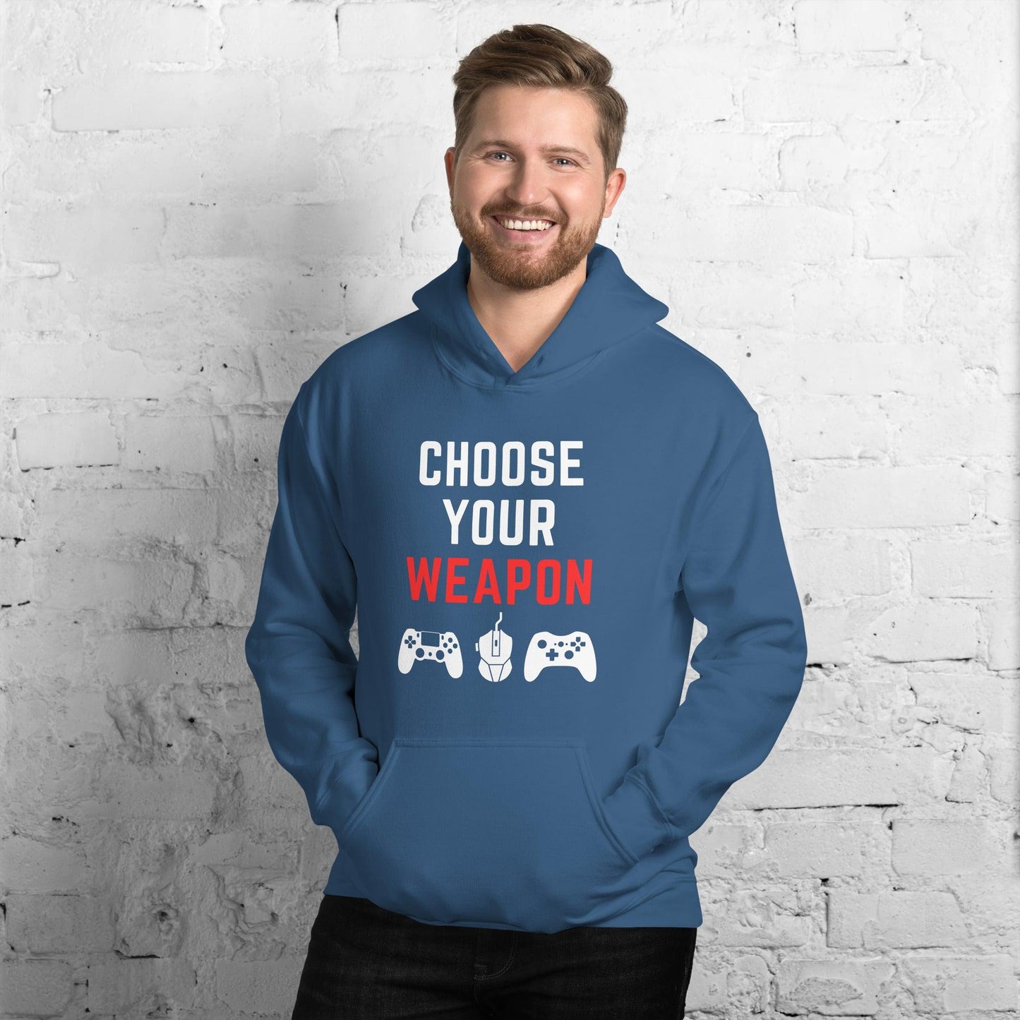 Essential Crew Hoodie - Choose Your Weapon