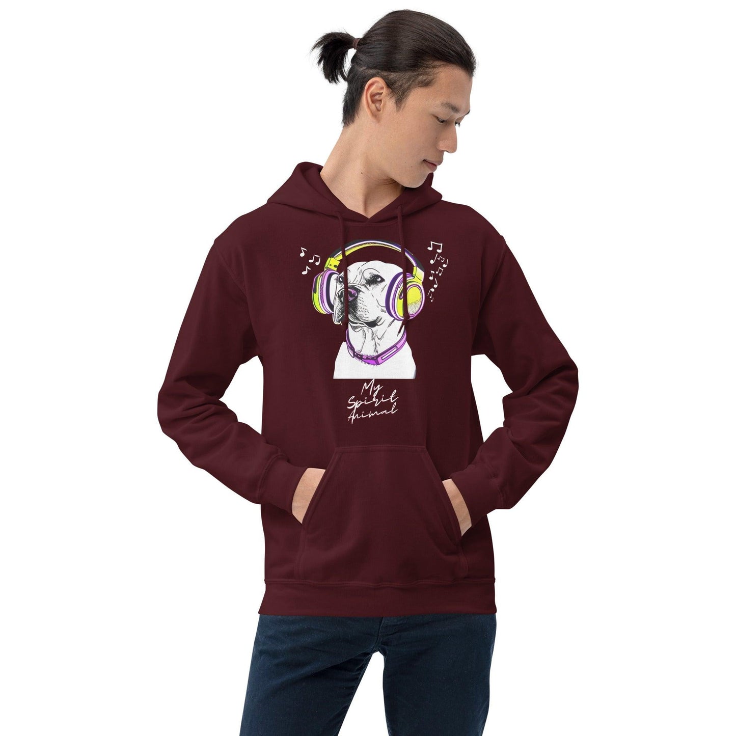 Essential Crew Hoodie - Dog Spirit Animal