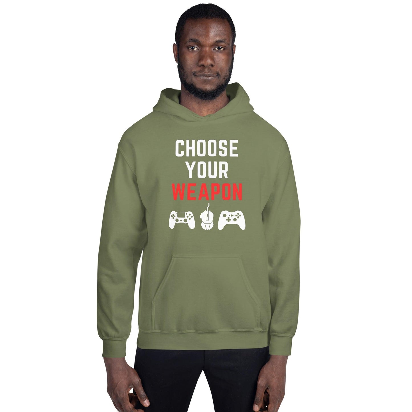 Essential Crew Hoodie - Choose Your Weapon