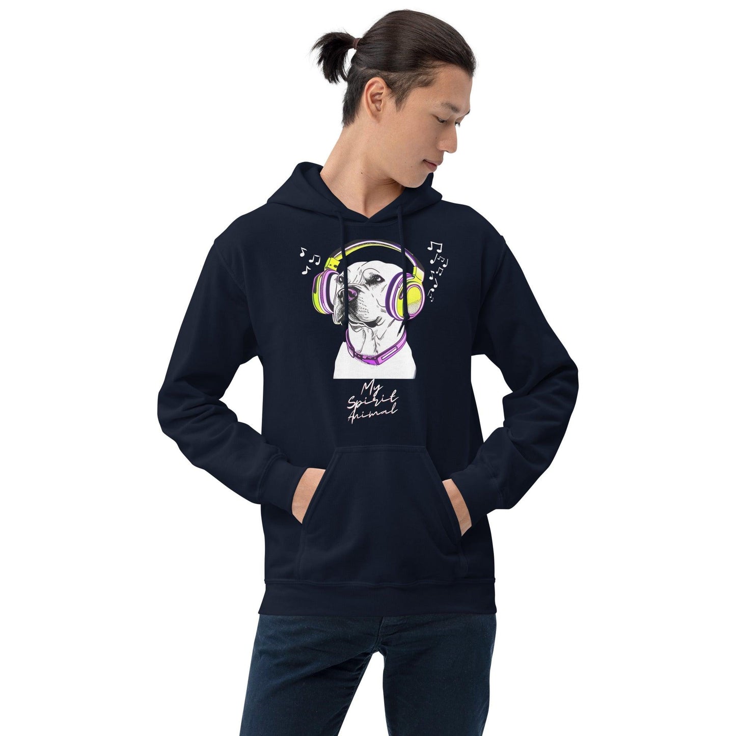 Essential Crew Hoodie - Dog Spirit Animal