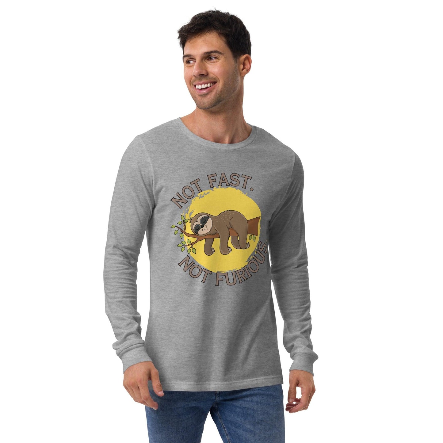 Premium Crew Long Sleeve Tee - Not Fast Not Furious