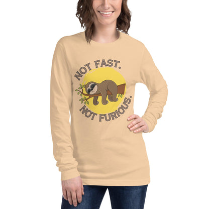 Premium Crew Long Sleeve Tee - Not Fast Not Furious