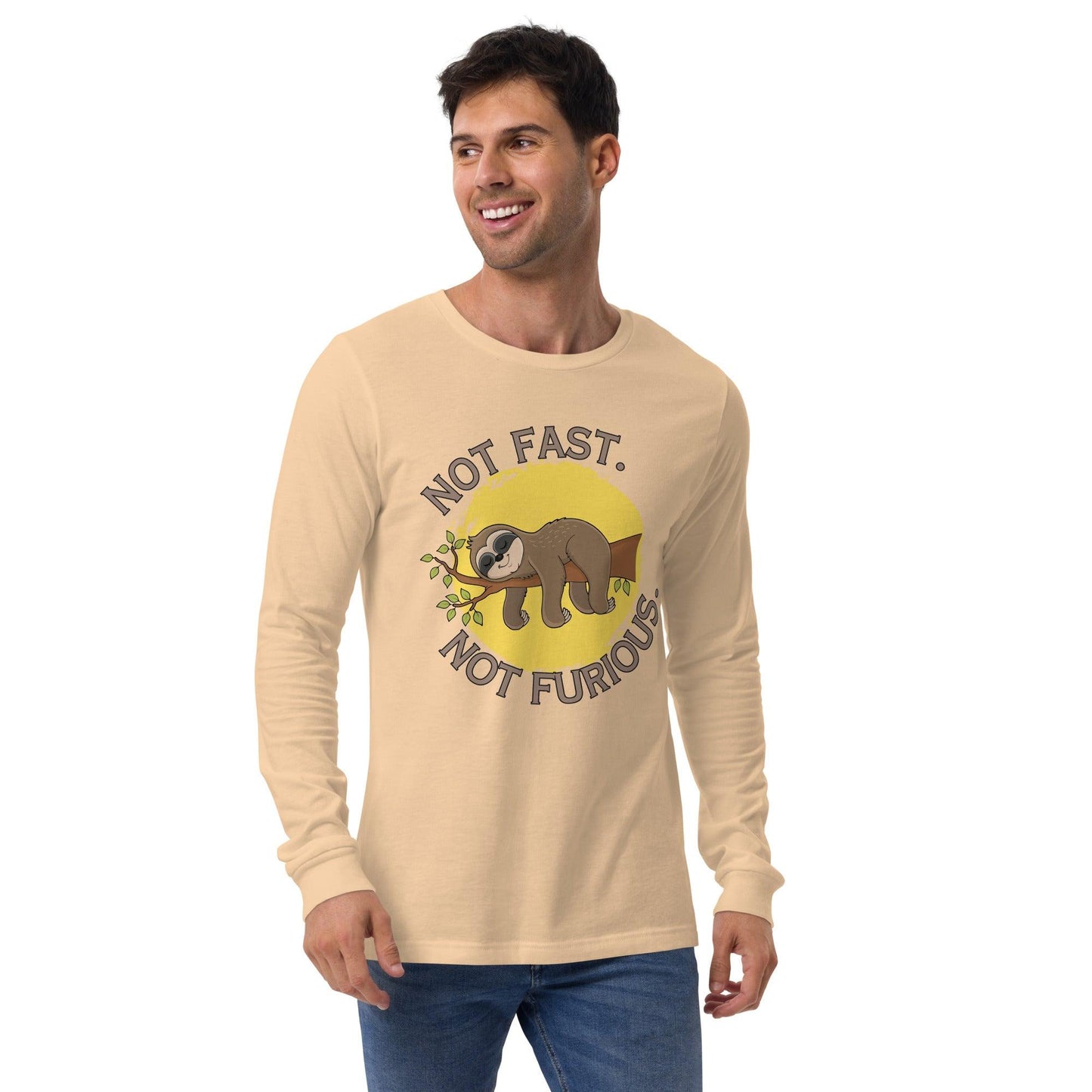 Premium Crew Long Sleeve Tee - Not Fast Not Furious