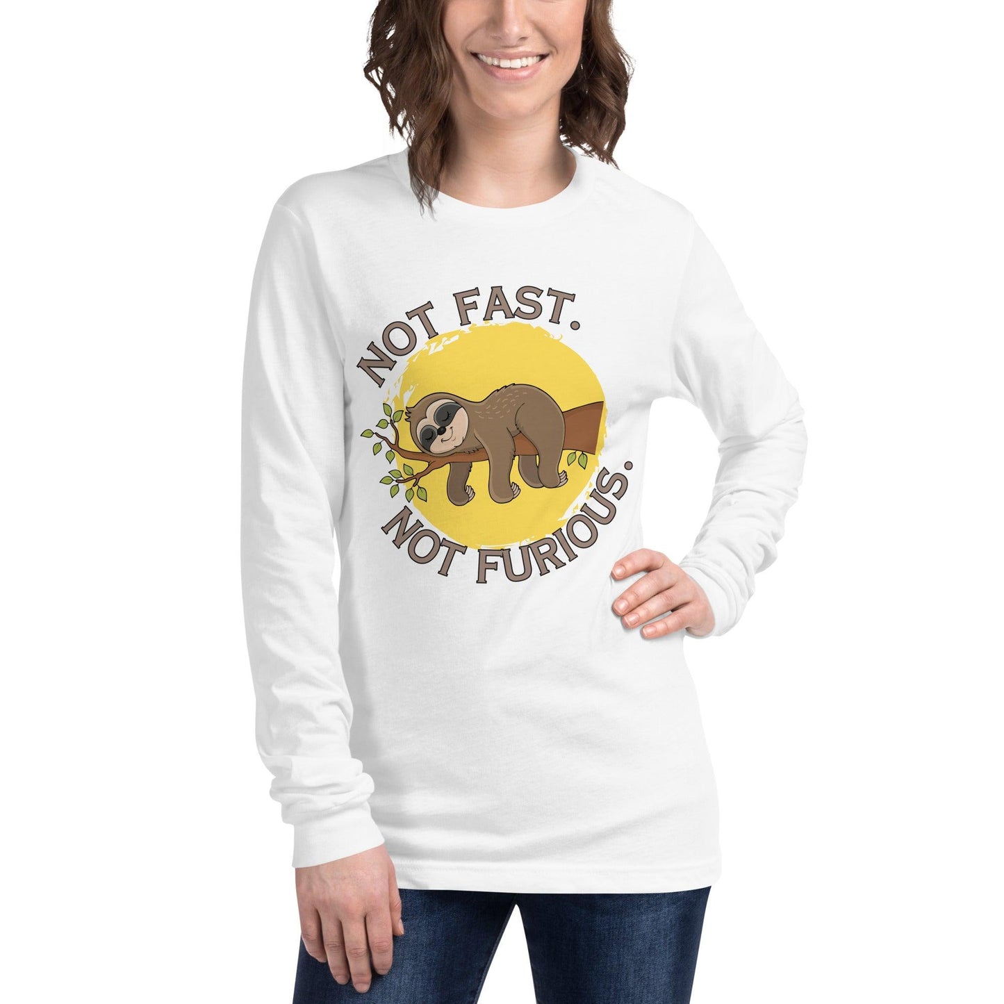 Premium Crew Long Sleeve Tee - Not Fast Not Furious