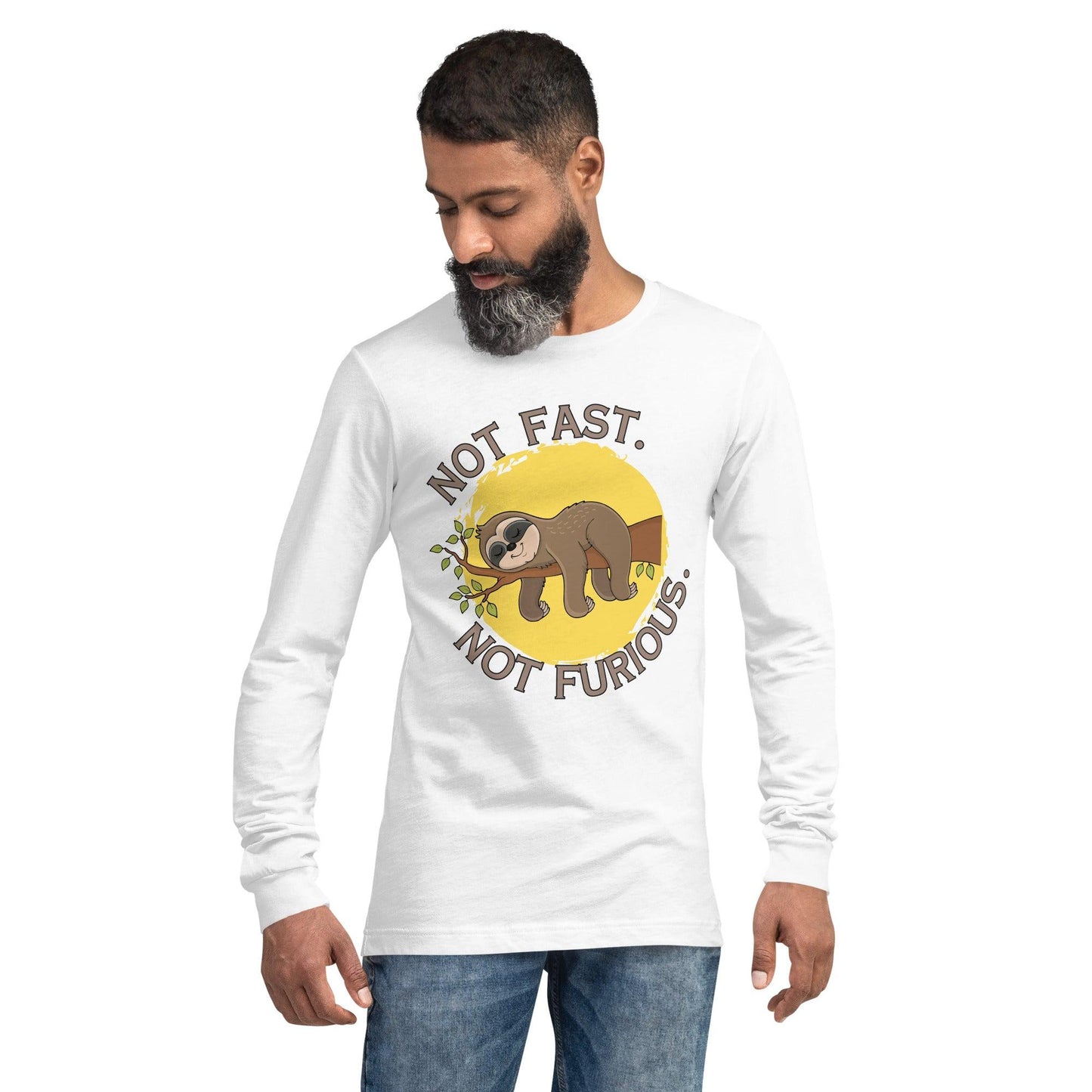 Premium Crew Long Sleeve Tee - Not Fast Not Furious