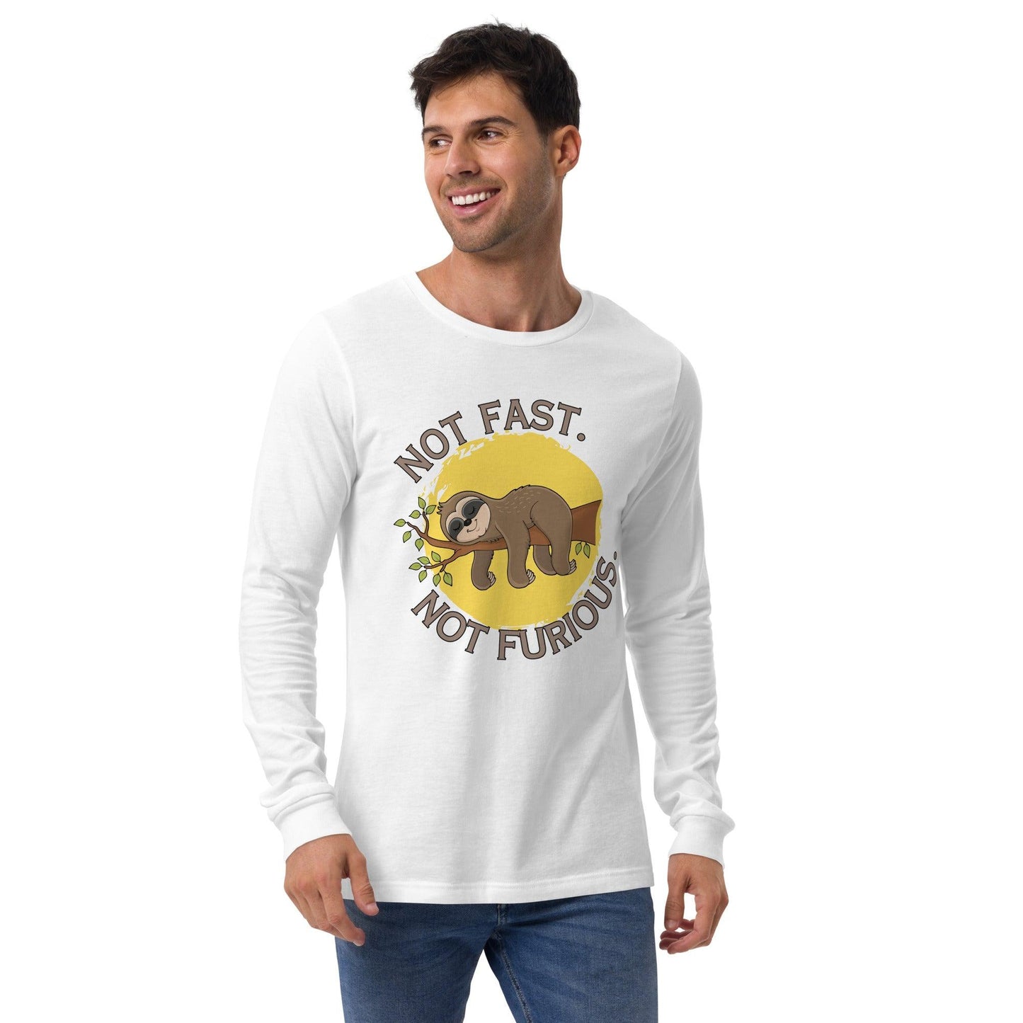 Premium Crew Long Sleeve Tee - Not Fast Not Furious