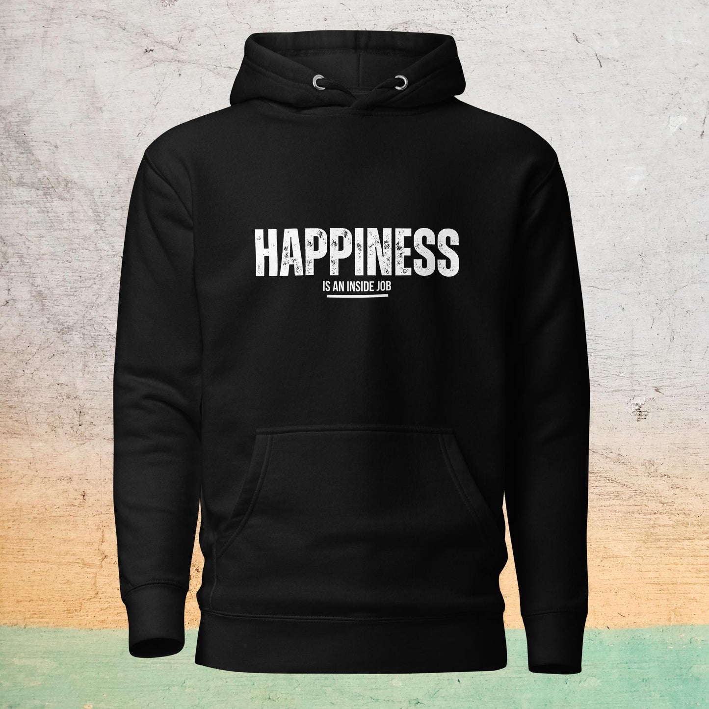 Premium Crew Hoodie - Happiness is an inside job