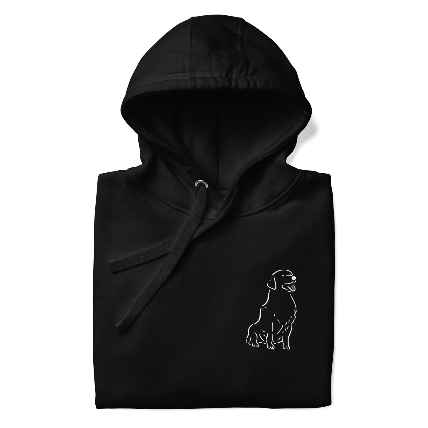 Premium Crew Hoodie - minimal dog