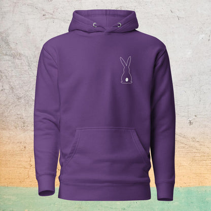 Premium Crew Hoodie - minimal bunny