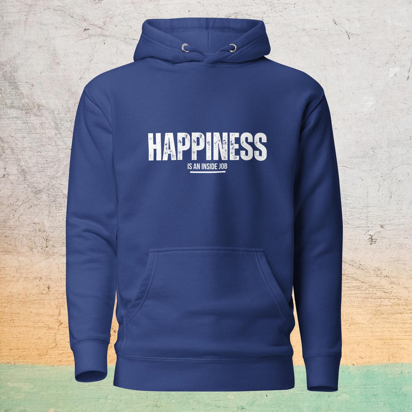 Premium Crew Hoodie - Happiness is an inside job