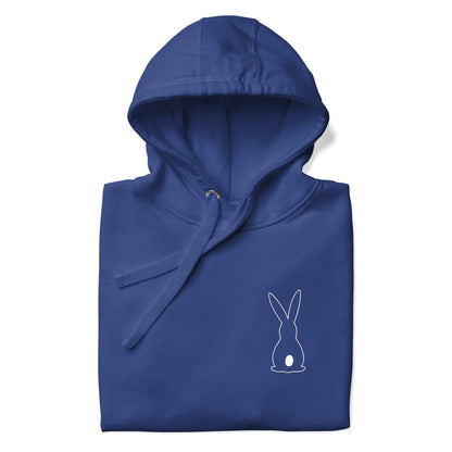 Premium Crew Hoodie - minimal bunny