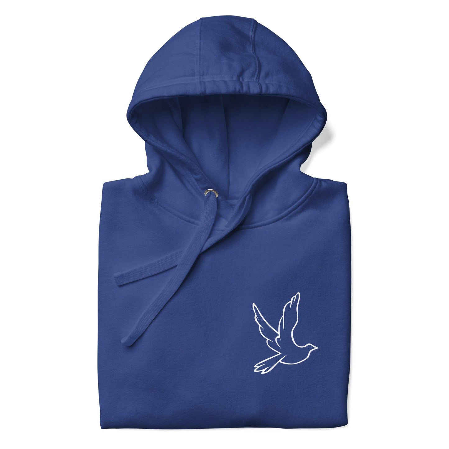 Premium Crew Hoodie - minimal bird