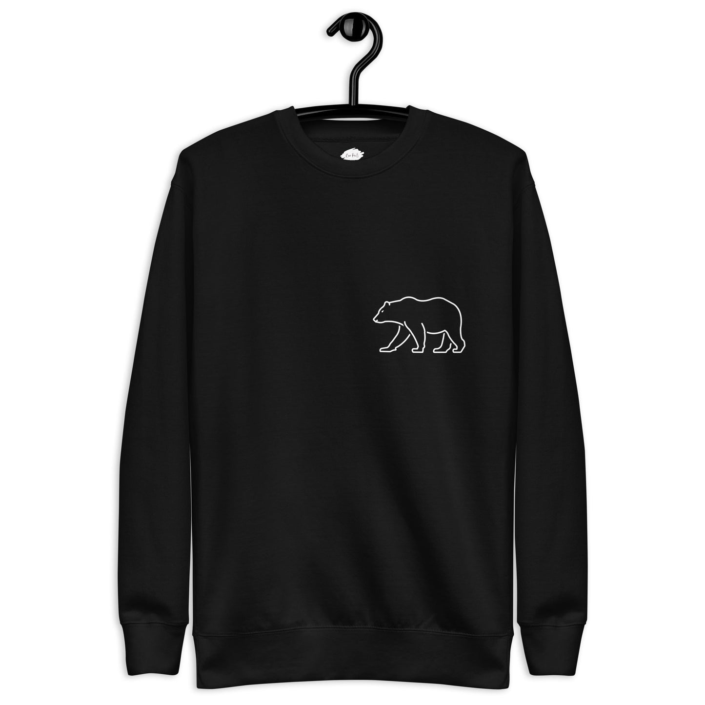 Premium Crew Sweatshirt - minimal bear