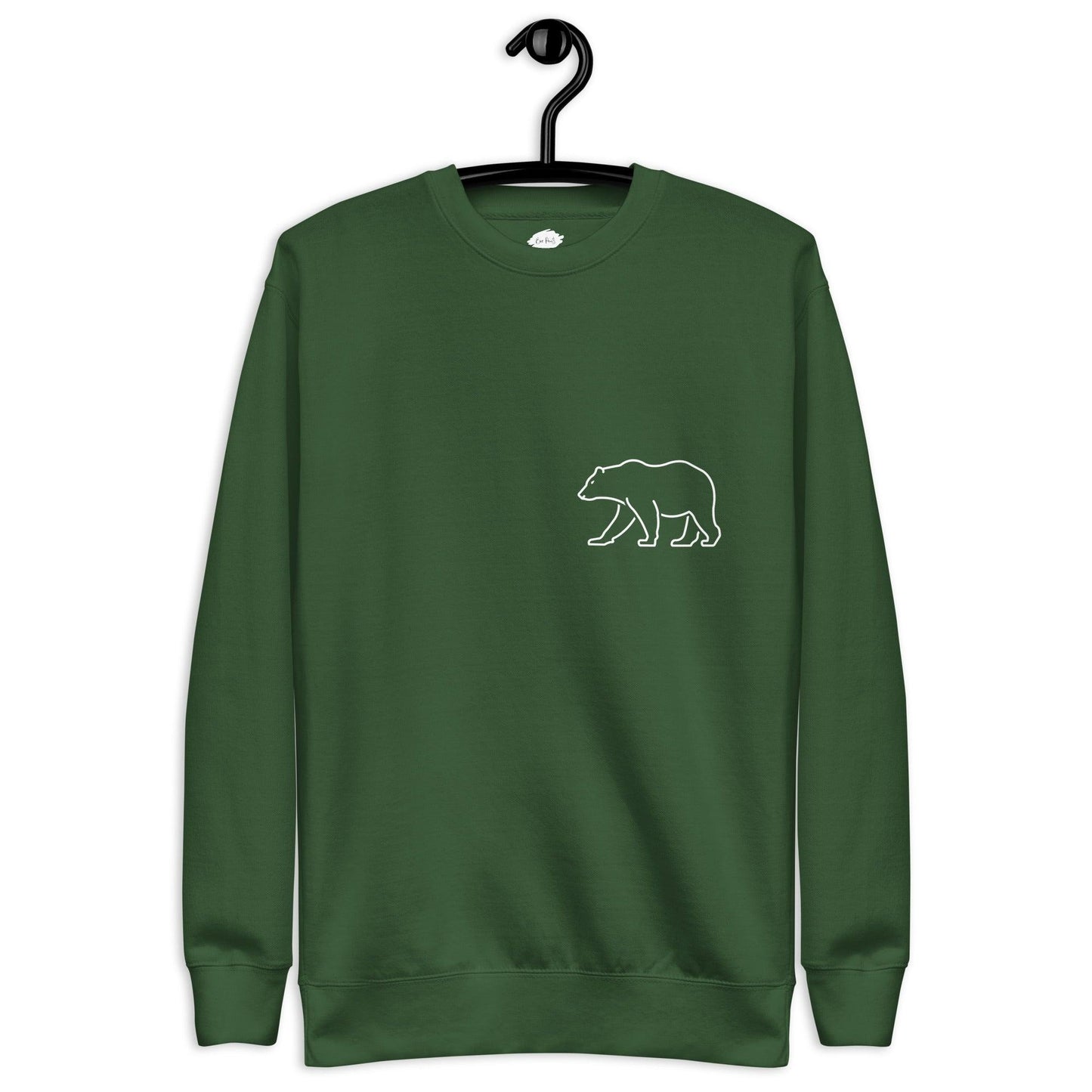 Premium Crew Sweatshirt - minimal bear
