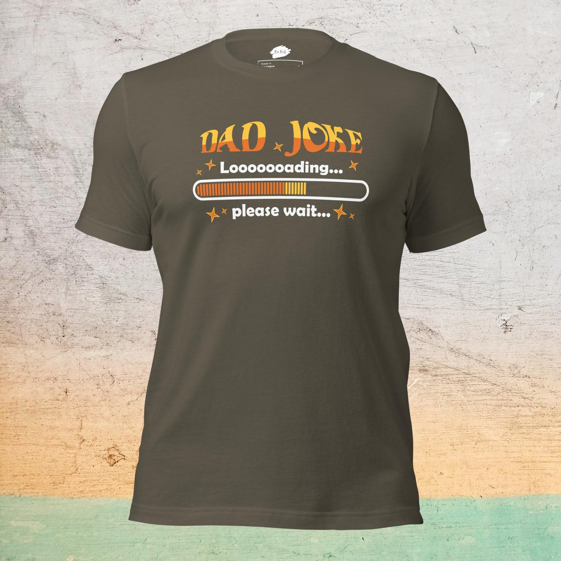 Premium Crew T-Shirt - Dad Joke Loading |  | Bee Prints
