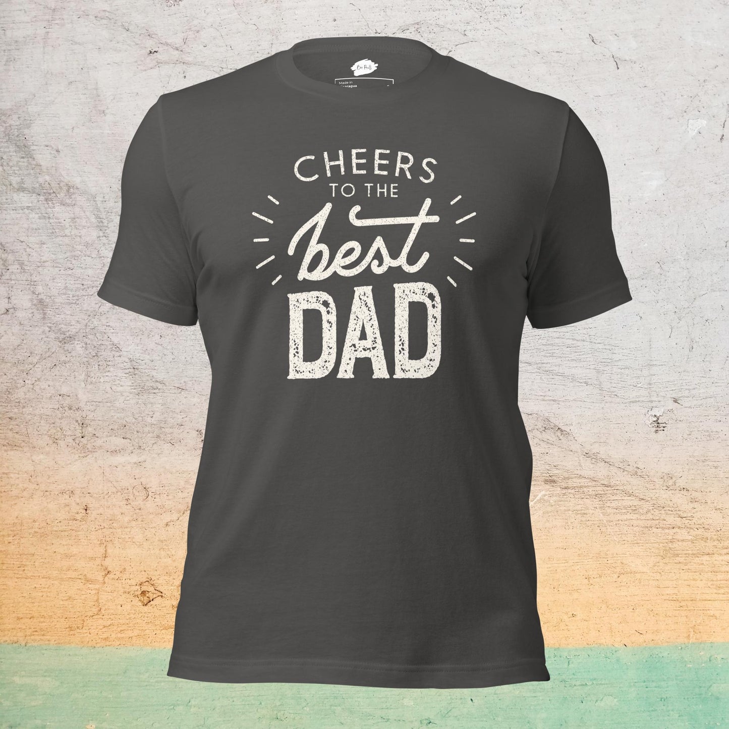 Premium Crew T-Shirt - Cheers Best Dad