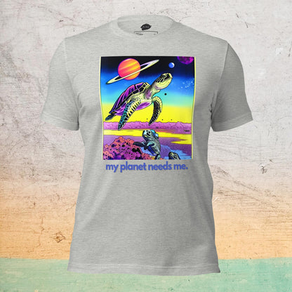 Premium Crew T-Shirt - My Planet Needs Me