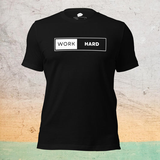 Premium Crew T-Shirt - Work hard (dark)