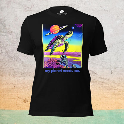 Premium Crew T-Shirt - My Planet Needs Me