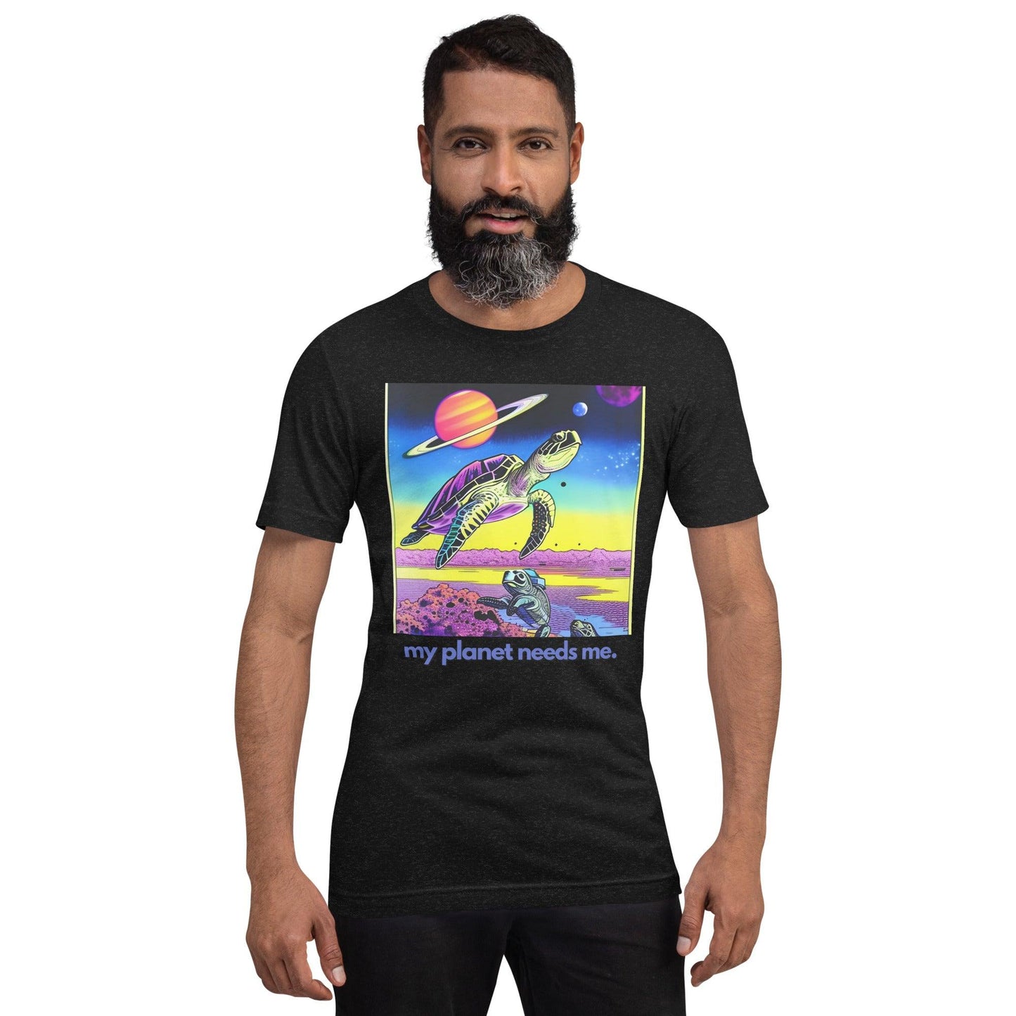 Premium Crew T-Shirt - My Planet Needs Me