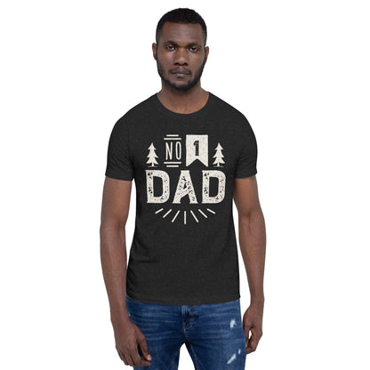 Premium Crew T-Shirt - Number 1 Dad