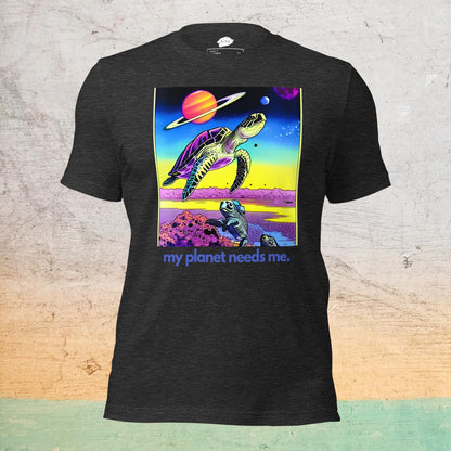 Premium Crew T-Shirt - My Planet Needs Me