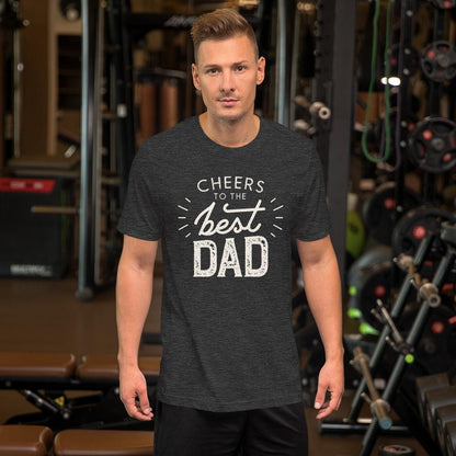 Premium Crew T-Shirt - Cheers Best Dad