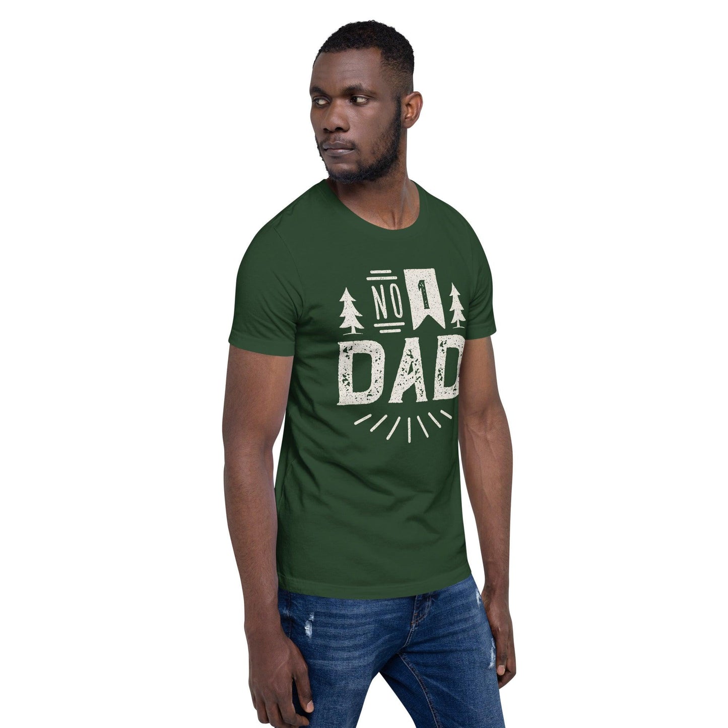 Premium Crew T-Shirt - Number 1 Dad