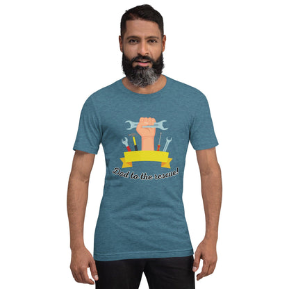 Premium Crew T-Shirt - Dad to the Rescue