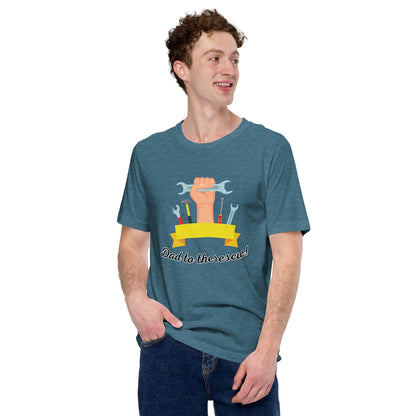 Premium Crew T-Shirt - Dad to the Rescue