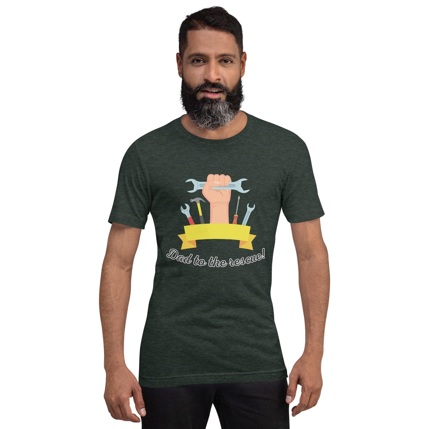 Premium Crew T-Shirt - Dad to the Rescue