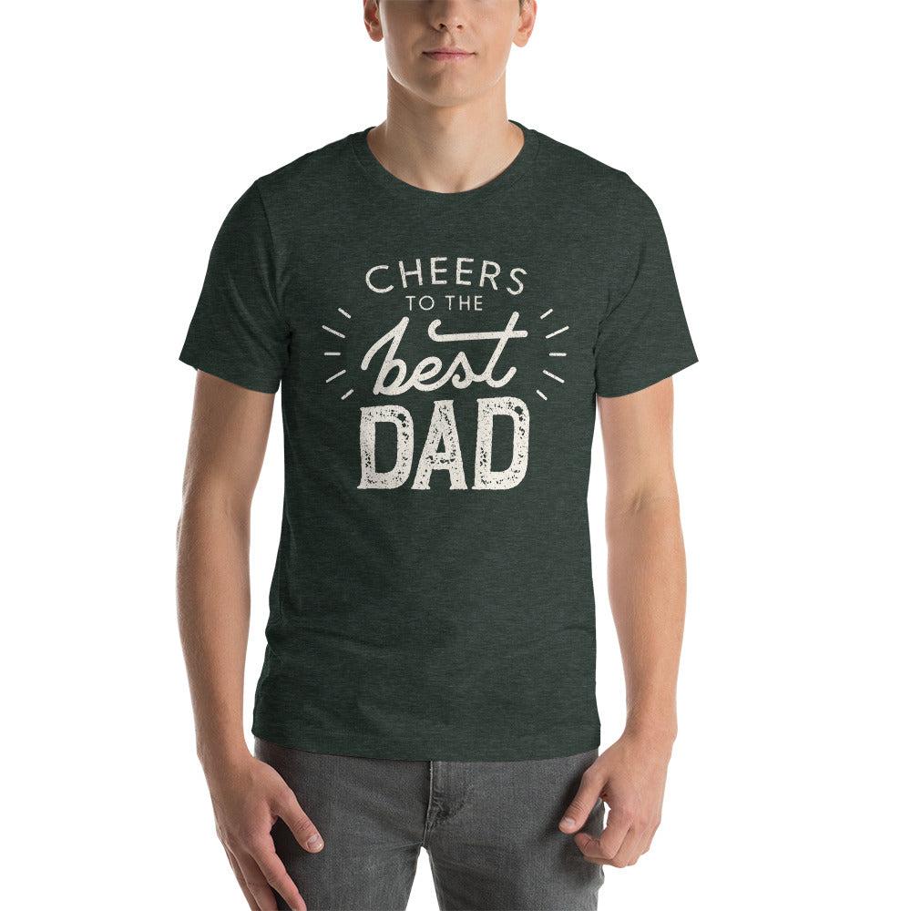 Premium Crew T-Shirt - Cheers Best Dad