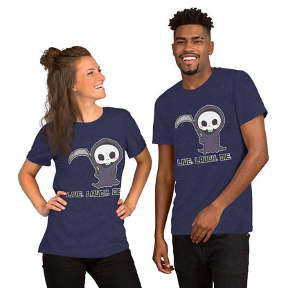 Premium Crew T-Shirt - Live Laugh Die