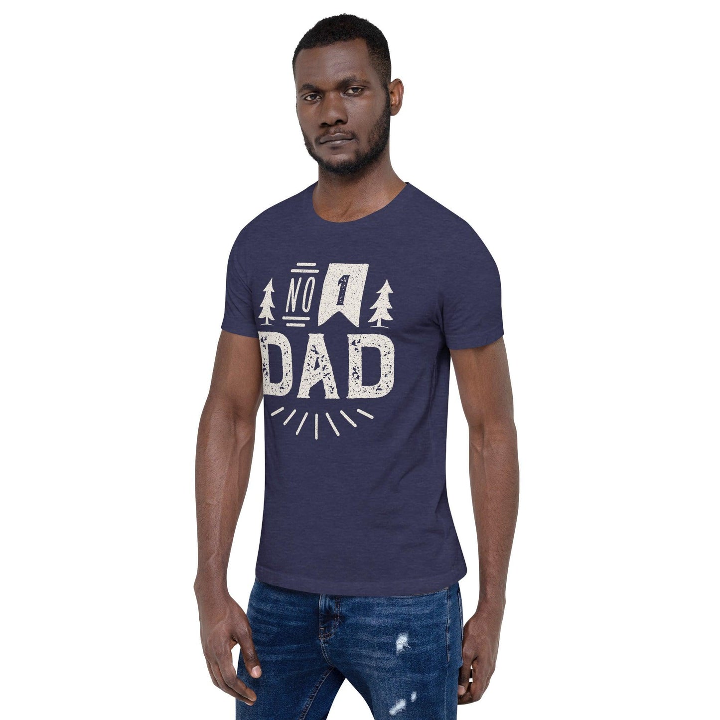 Premium Crew T-Shirt - Number 1 Dad