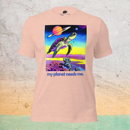 Premium Crew T-Shirt - My Planet Needs Me