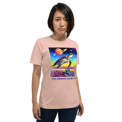 Premium Crew T-Shirt - My Planet Needs Me