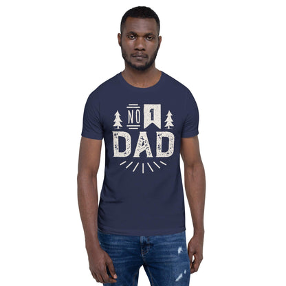 Premium Crew T-Shirt - Number 1 Dad