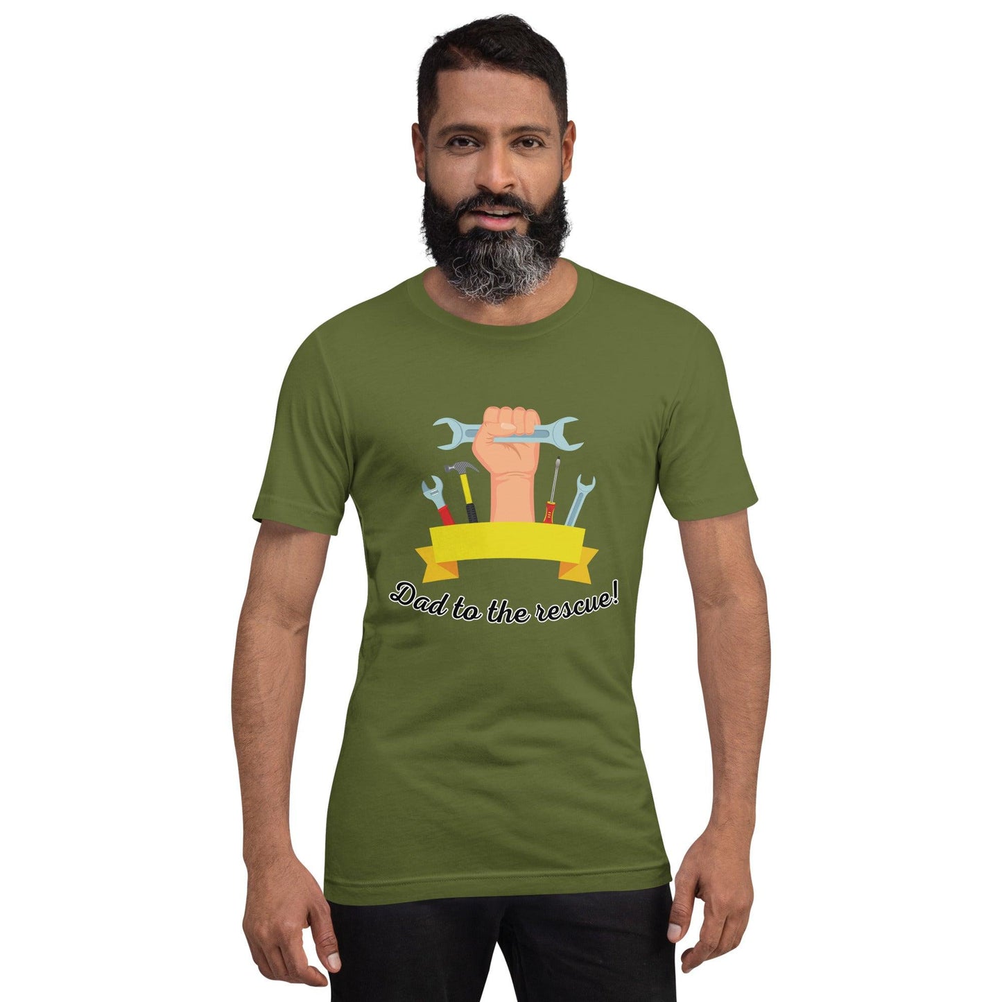 Premium Crew T-Shirt - Dad to the Rescue